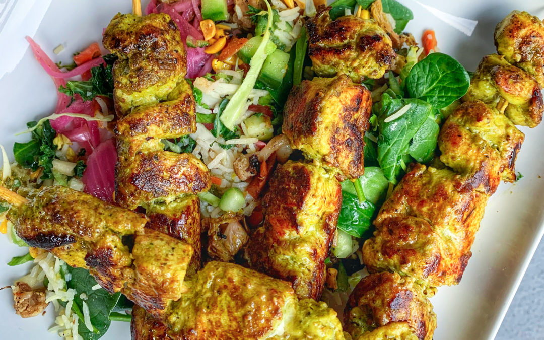 Hara Bhara Chicken Kebab -No Tandoor